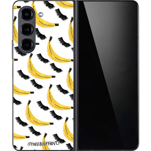 Bouffants and Broken Hearts Banana Lash Galaxy Z Fold5 5G Skin